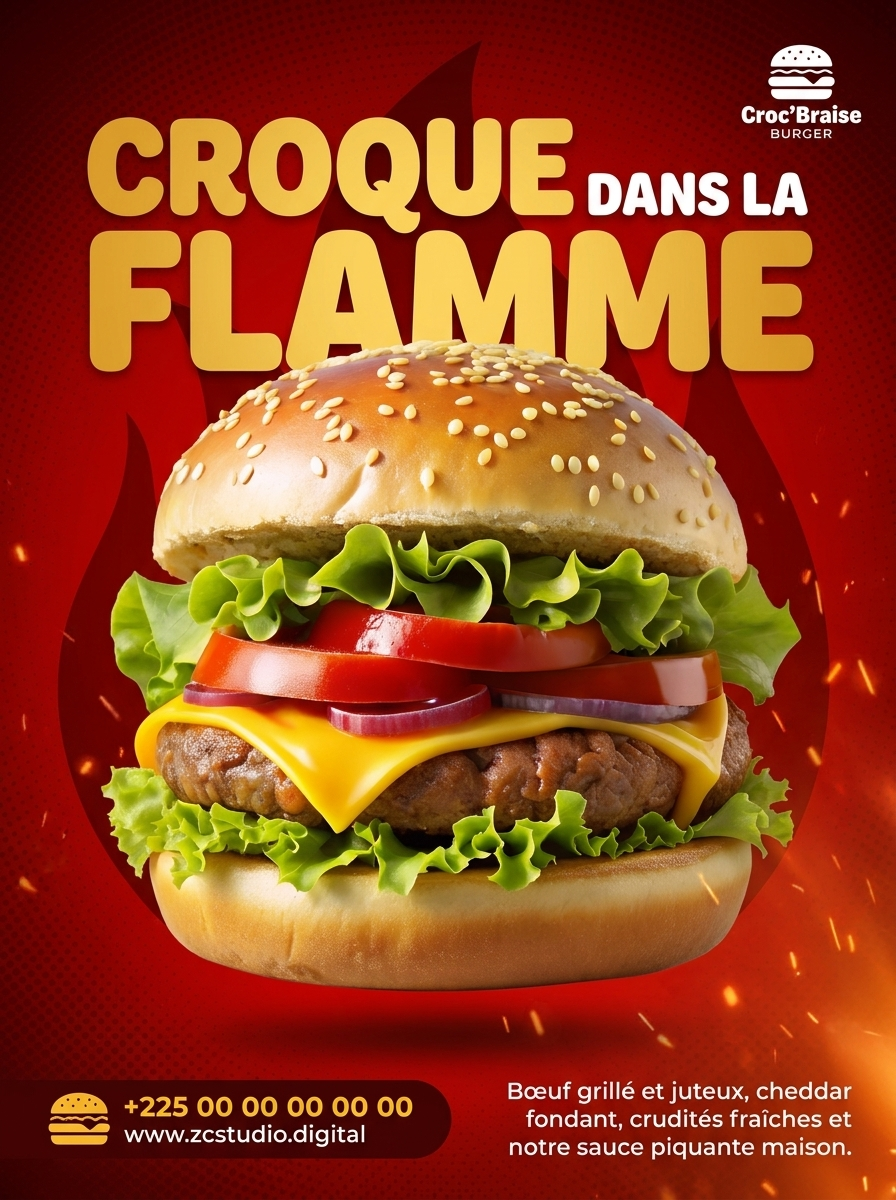 Croc'Braise — Croque dans la flamme
