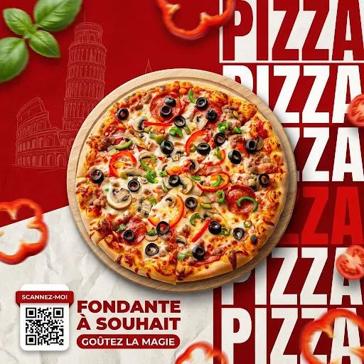 Pizza — fondante à souhait