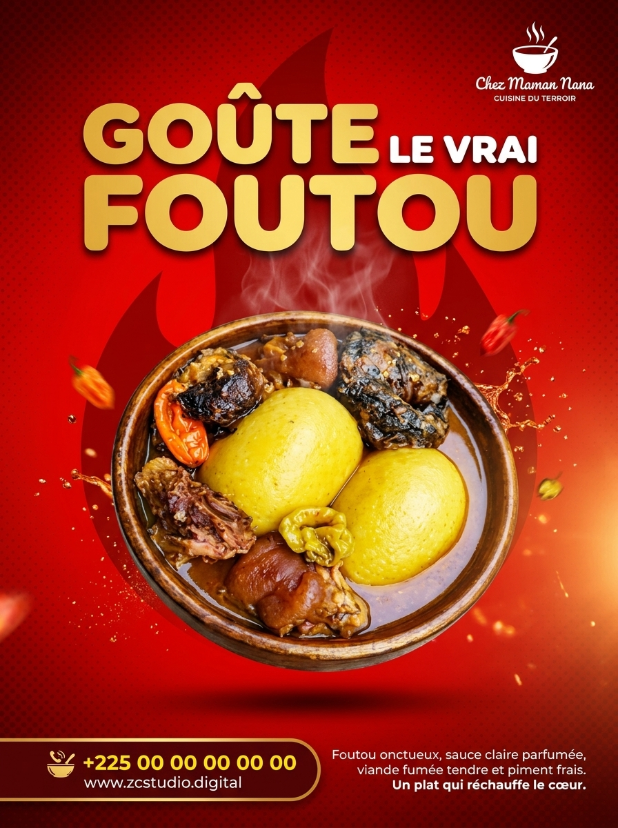 Chez Maman Nana — Goûte le vrai foutou